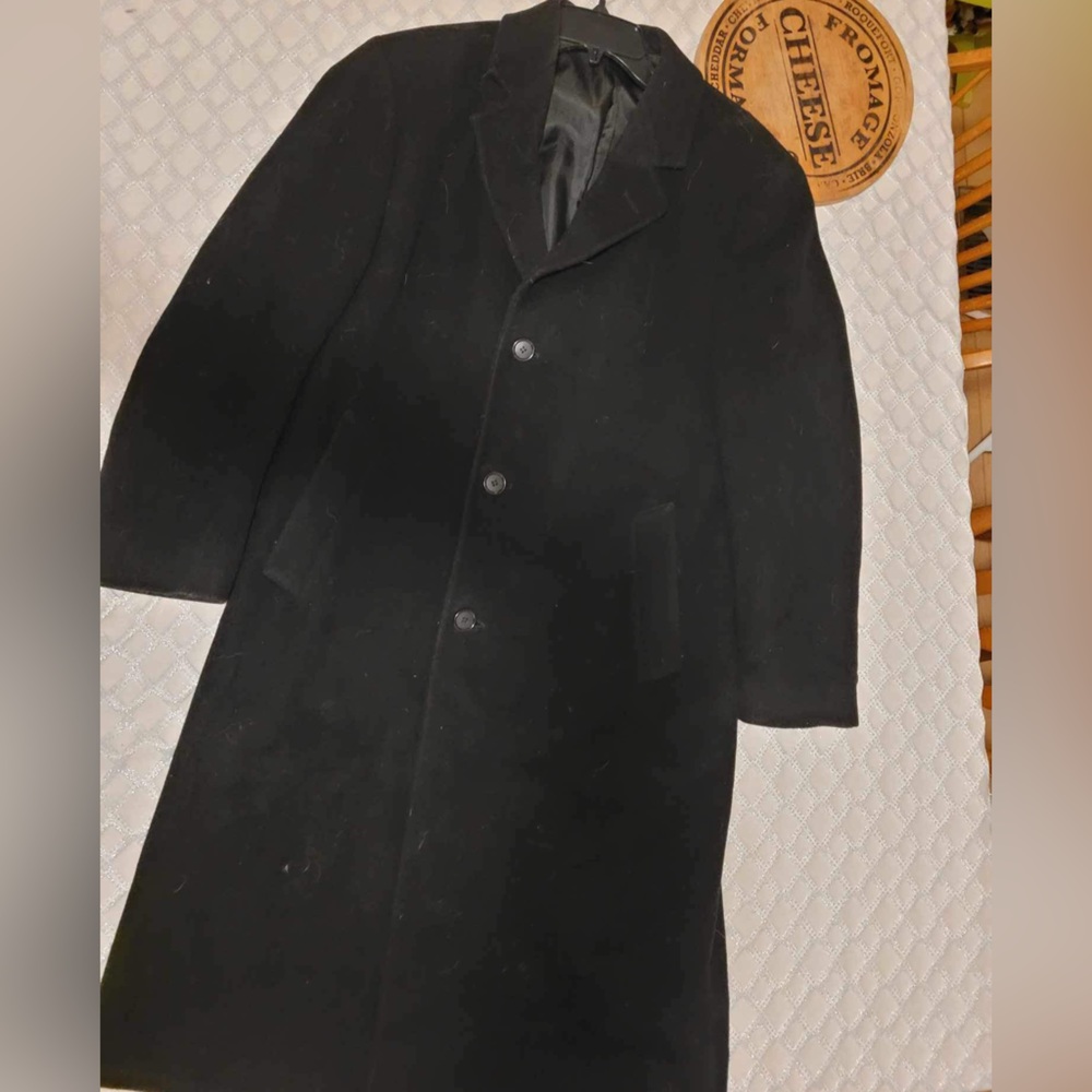 Calvin Klein Black Peacoat